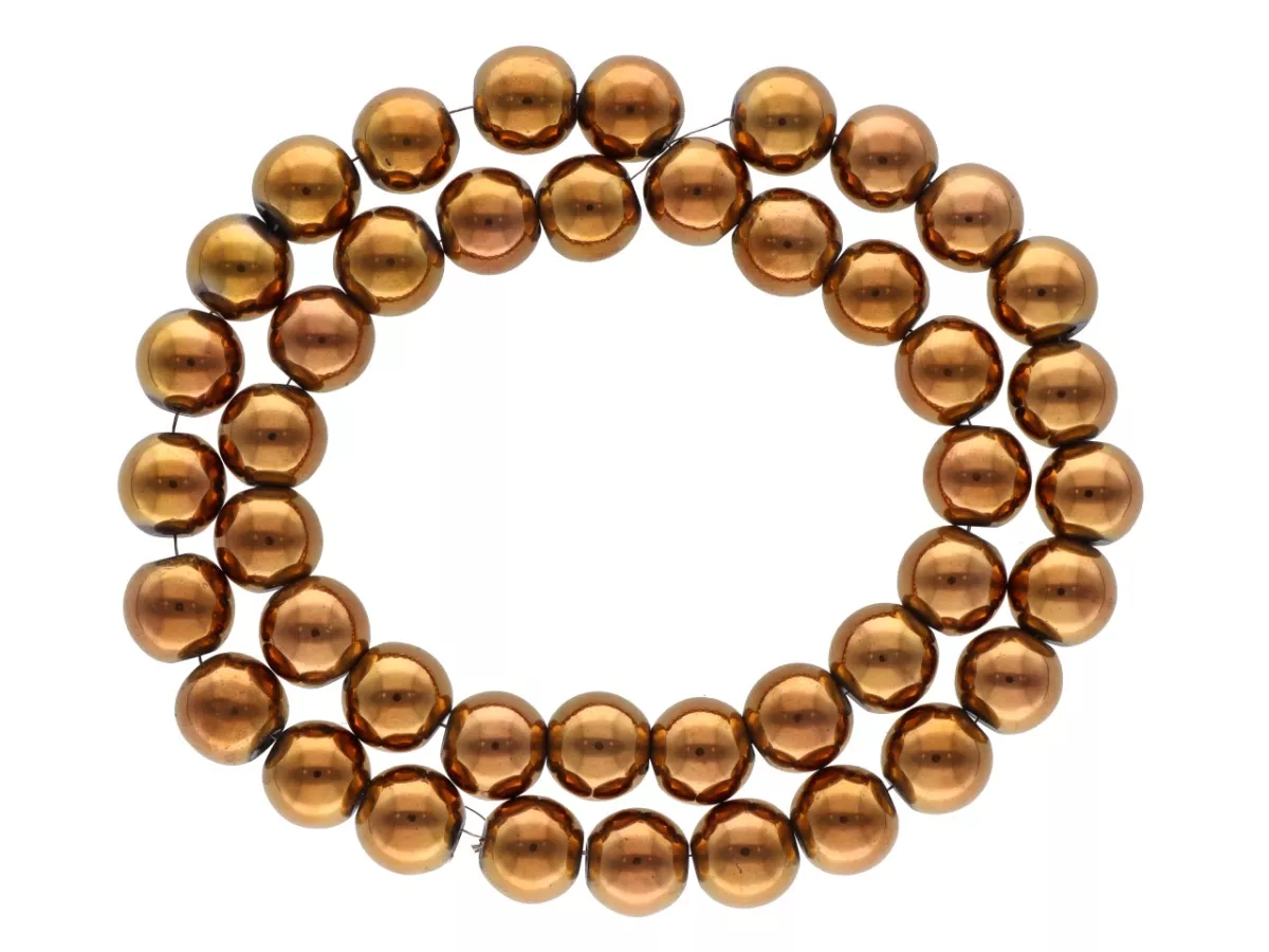 K5X61 KAMIEŃ HEMATYT MIEDZIANY KULE 10 mm