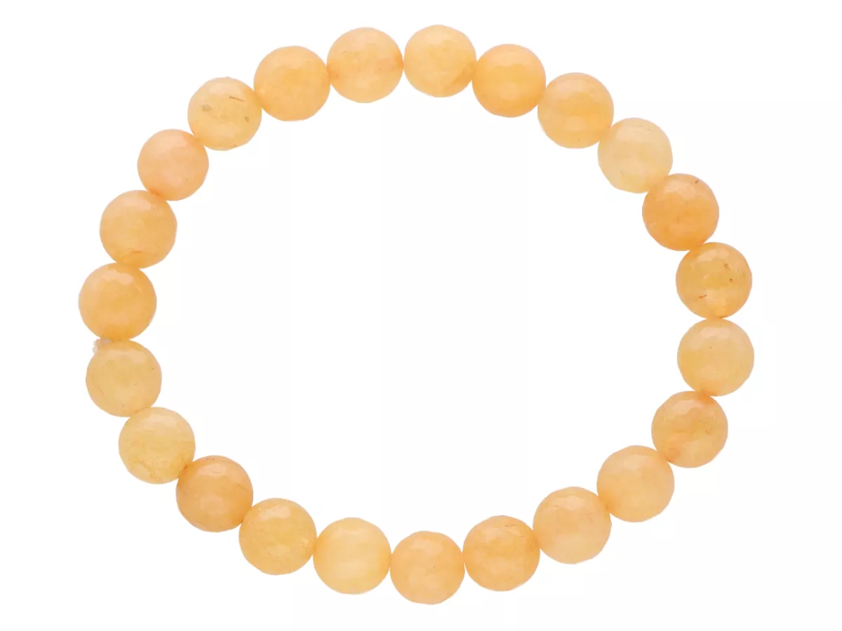 R1Z68 BRANSOLETKA JADEIT KULE FASET. 8,5 mm