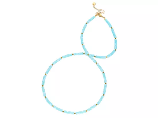 N3M62 NASZYJNIK MASA PERŁOWA I STAL CHIRURGICZNA