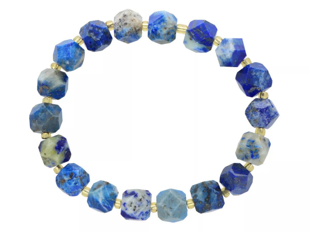 R5D59 BRANSOLETKA LAPIS LAZULI