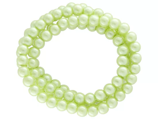 P1F20 PERŁY SZKLANE 8 mm - 1 SZNUR