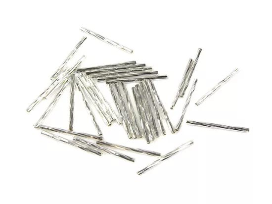 P4O08 RURKI PROSTE KARBOWANE 20/1,5 mm - 32 SZTUKI