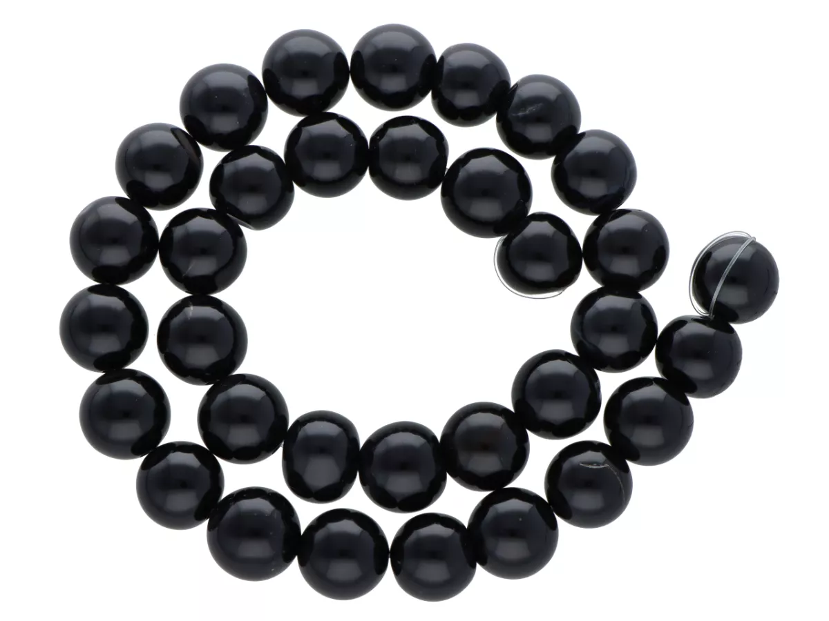 K5X29 SARDONYKS KULE 12 mm - 1 SZNUR