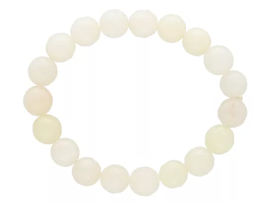 R1X73 BRANSOLETKA JADEIT KULE FASET. 10 mm