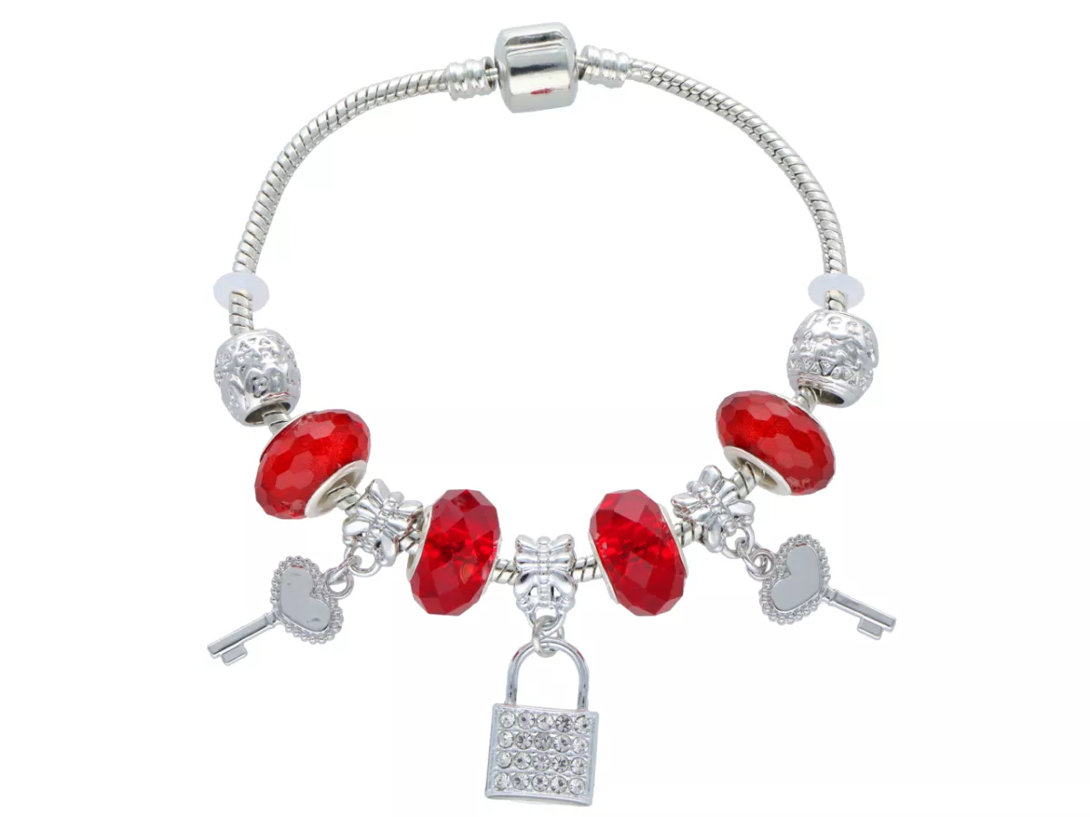 R4B56A BRANSOLETKA MODUŁOWA Z ZAWIESZKAMI - 1 SZTUKA