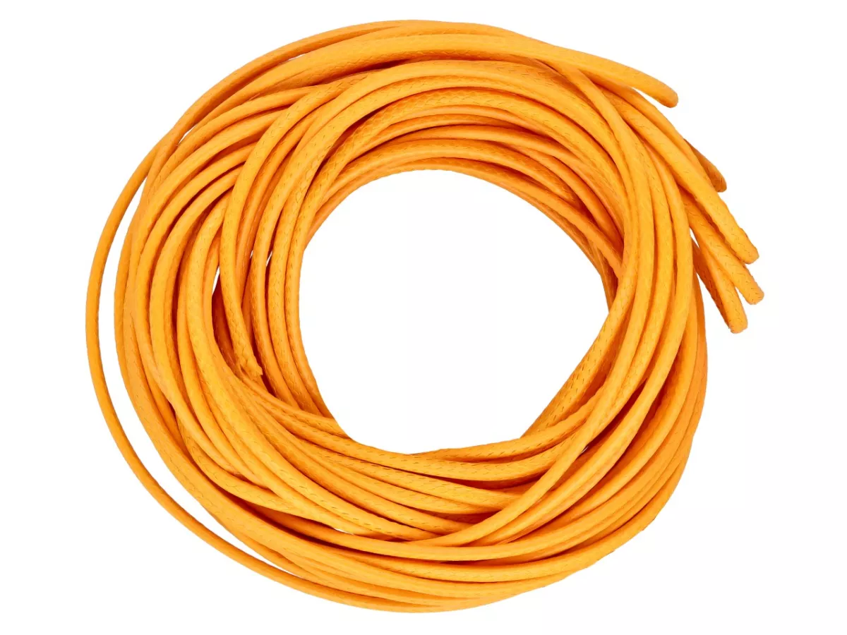 L3J93 SZNUREK JUBILERSKI WOSKOWANY 2,1 mm - 10 m