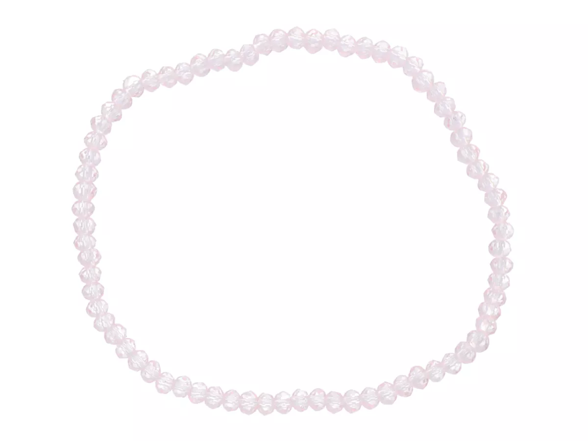 R3O33 BRANSOLETKA KRYSZTAŁKI 3 mm NA GUMCE