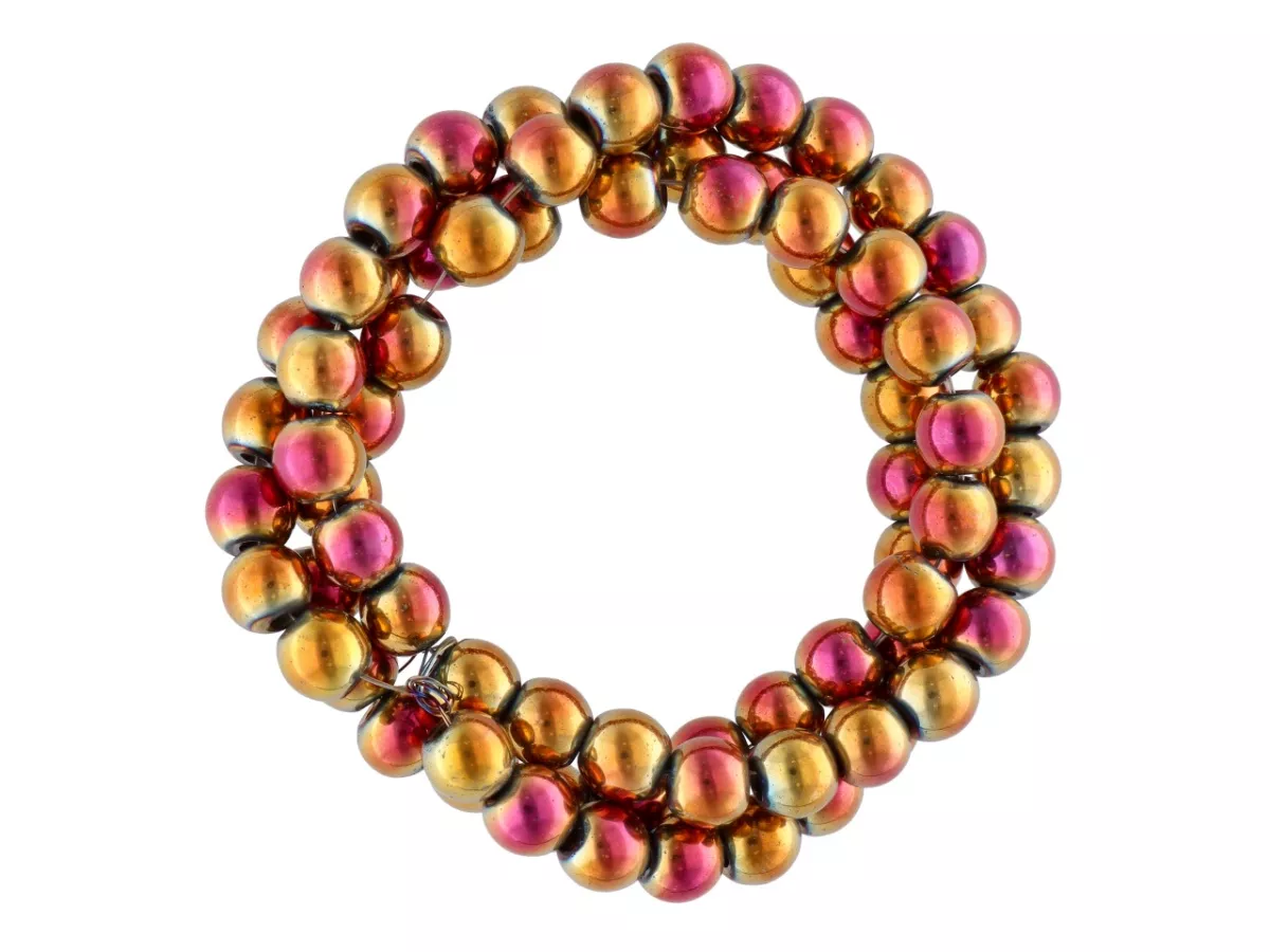 K6Z14 HEMATYT KULE 6 mm - 1 SZNUR