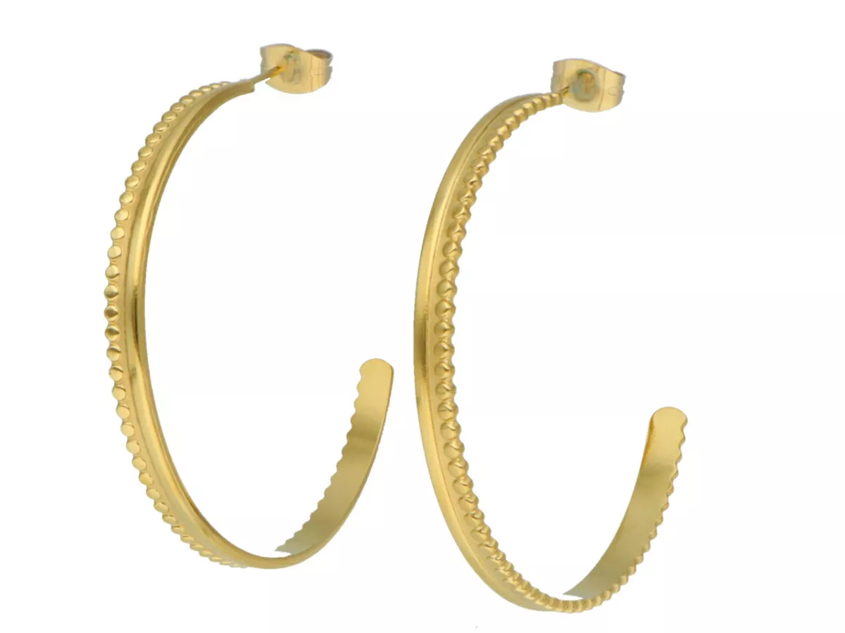 U1P29 KOLCZYKI STAL CHIRURGICZNA 1 PARA