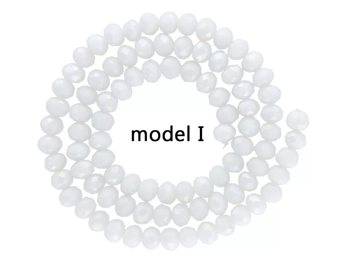 S1X25 KRYSZTAŁKI 6/4,5 mm - 1 SZNUR