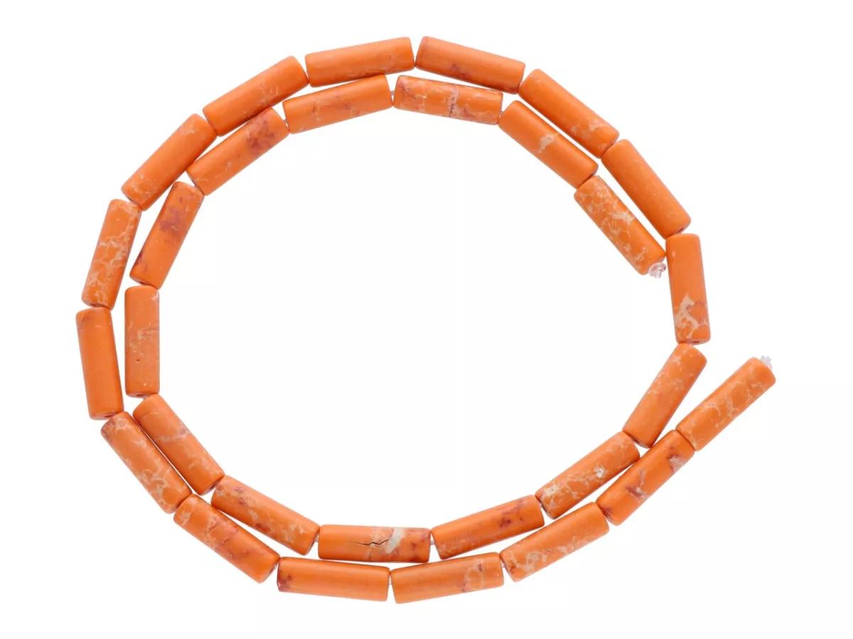 K7O65 JASPIS CESARSKI WAŁKI 4,5/13 mm - 1 SZNUR