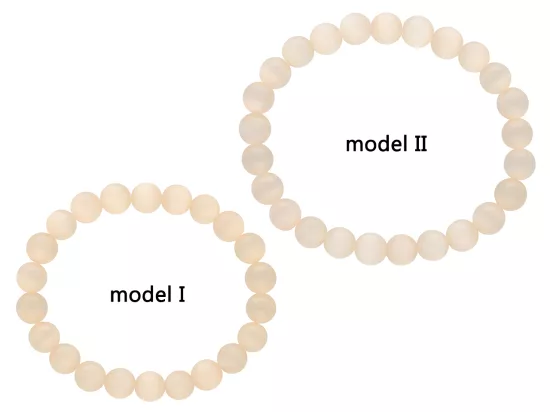 R4I19 BRANSOLETKA KOCIE OKO KULE 8 mm