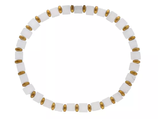 R4O83 BRANSOLETKA JADEIT I HEMATYT