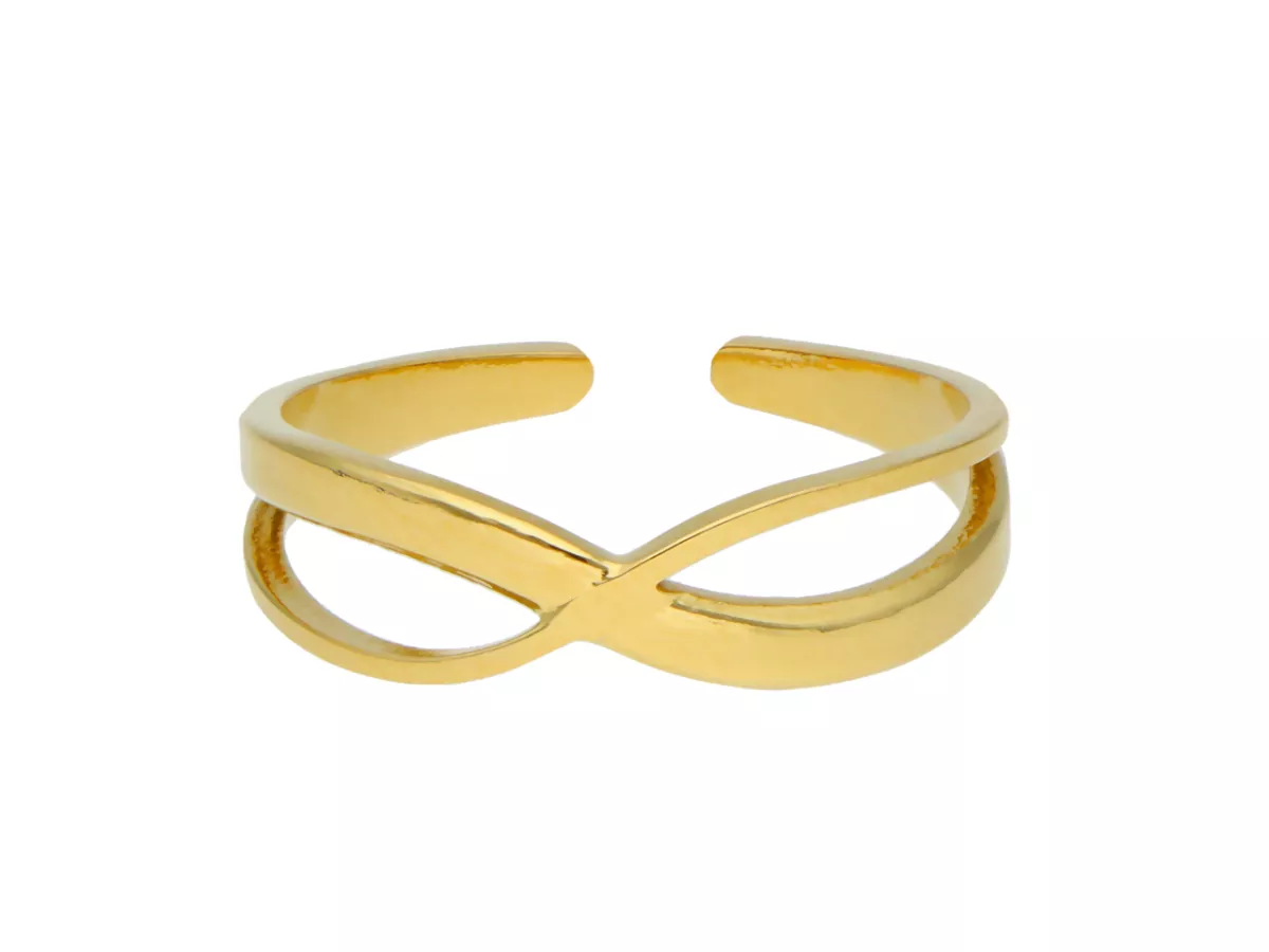 R3R82 PIERŚCIONEK ZE STALI CHIRURGICZNEJ - 1 SZTUKA