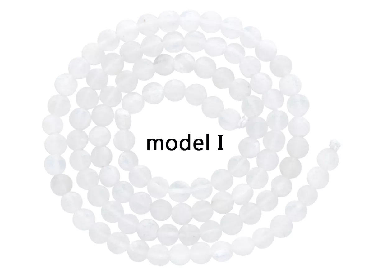 K7C81 KAMIEŃ KSIĘŻYCOWY DYSK FASETOWANY - 1 SZNUR