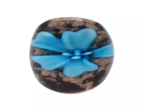 R4L31 PIERŚCIONEK SZKŁO WENECKIE