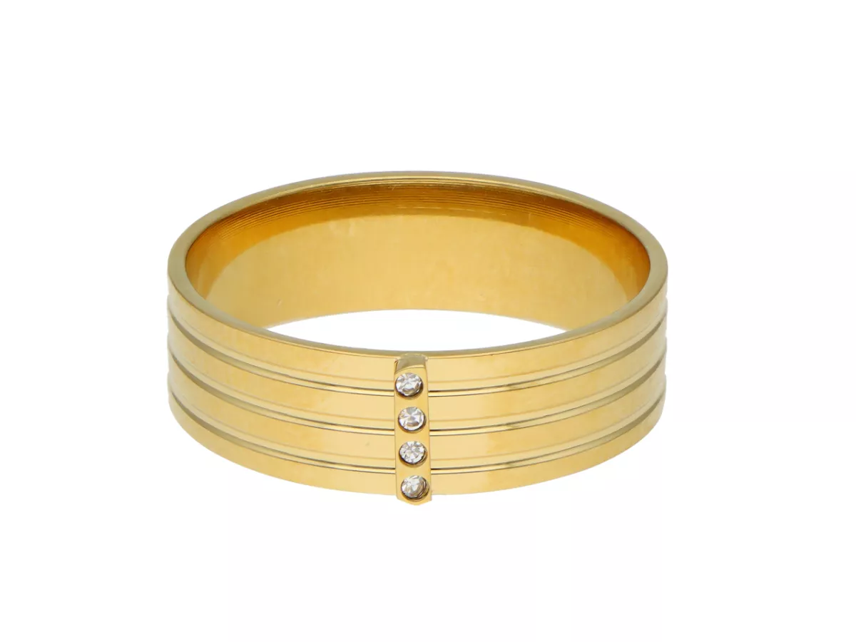 R3X61 PIERŚCIONEK ZE STALI CHIRURGICZNEJ - 1 SZTUKA