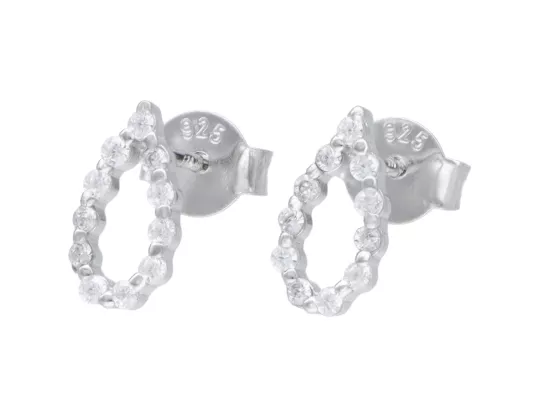 P3M61 KOLCZYKI SREBRO 925 - 1 PARA