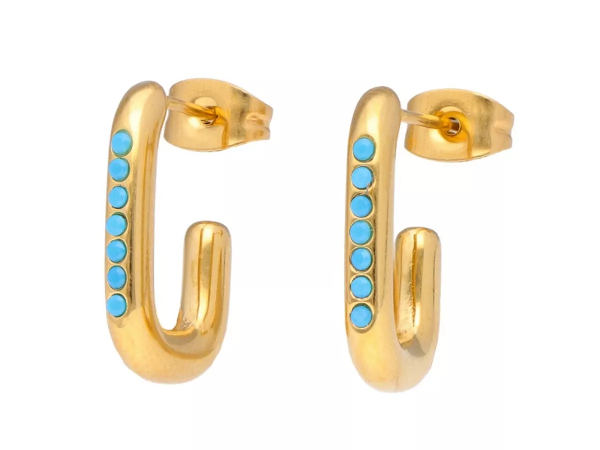 U1X85 KOLCZYKI STAL CHIRURGICZNA 1 PARA