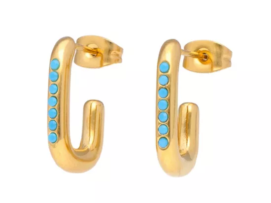 U1X85 KOLCZYKI STAL CHIRURGICZNA 1 PARA