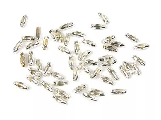 P4J91 ZAPIĘCIE DO ŁAŃCUSZKA KULKOWEGO - 50 SZTUK