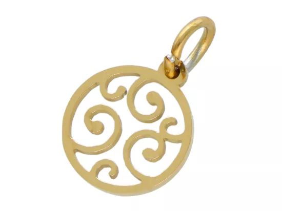 P5L18 ZAWIESZKA OZDOBNA ZE STALI CHIRURGICZNEJ - 1 SZTUKA