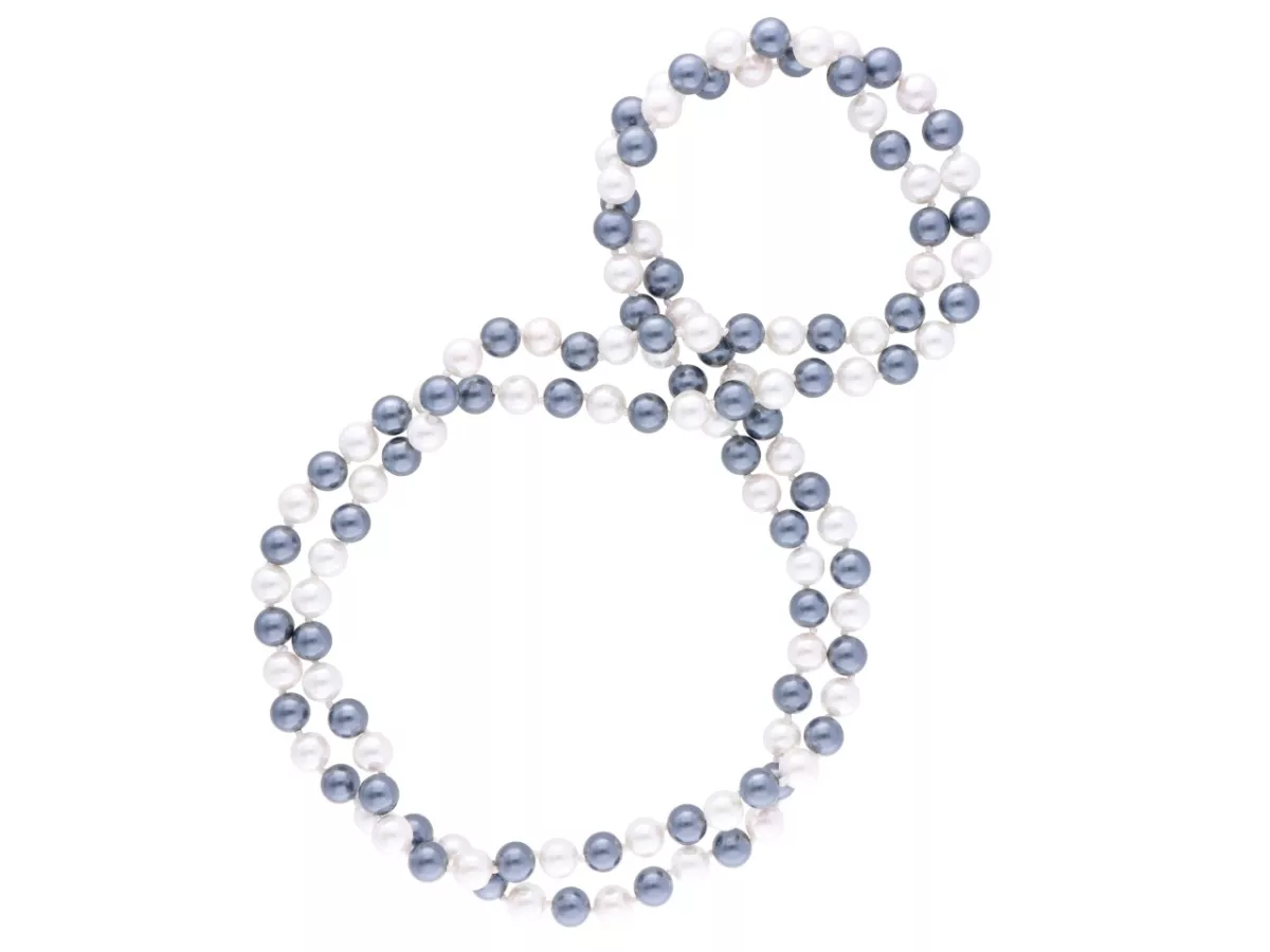 N2G65 NASZYJNIK PERŁA MAJORKA