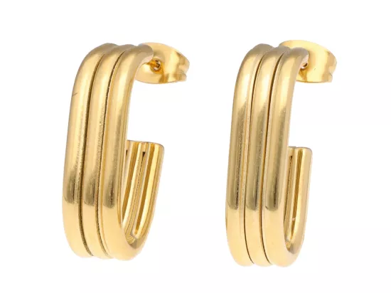 U1X66 KOLCZYKI STAL CHIRURGICZNA 1 PARA