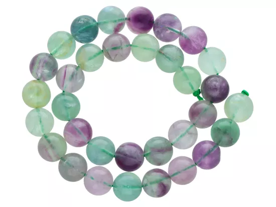 K5X26 ZIELONY FLUORYT KULE 12 mm - 1 SZNUR