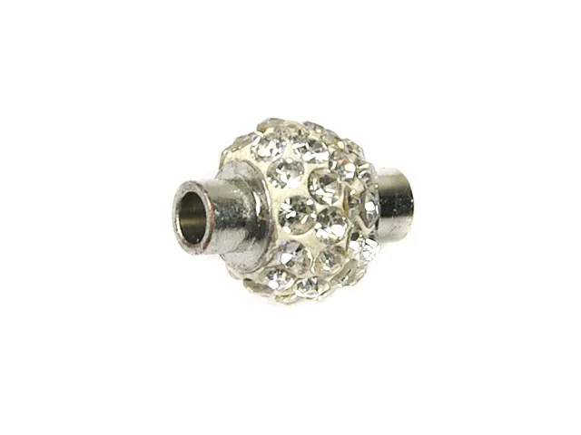 P4T37H ZAPIĘCIE MAGNETYCZNE Z CYRKONIAMI 3 mm - 10 SZTUK - HURT