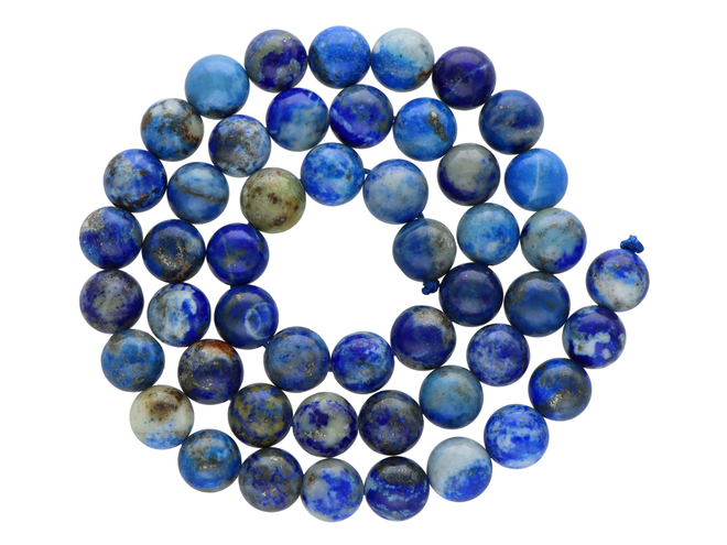 K6W55 LAPIS LAZULI KULE 8 mm - 1 SZNUR