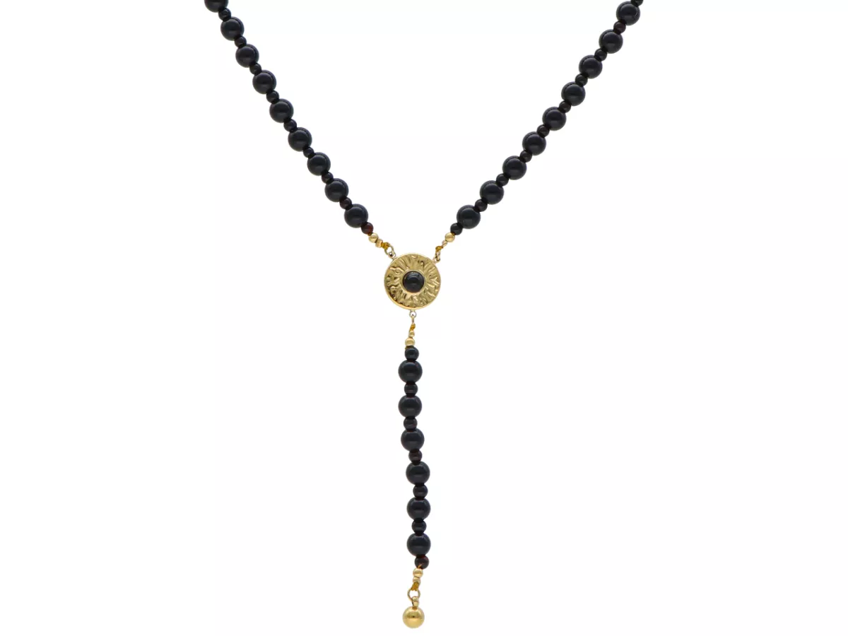 N3K23 NASZYJNIK ONYKS I STAL CHIRURGICZNA