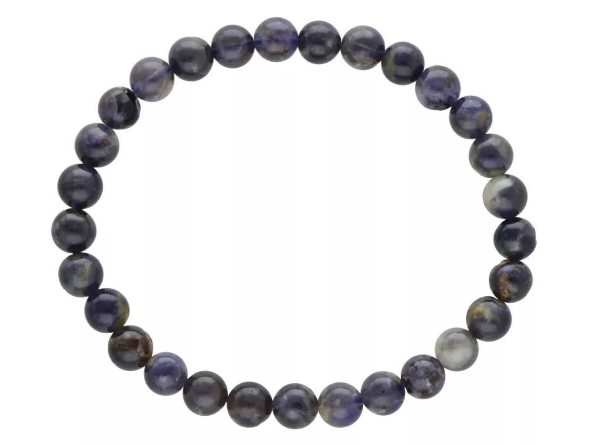 R4S00 BRANSOLETKA IOLITE KULE 6,5 mm