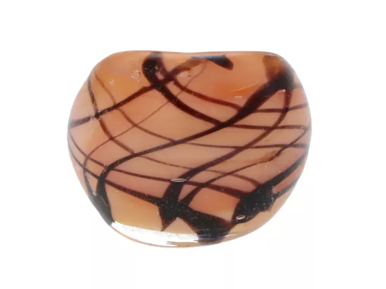 R4L19 PIERŚCIONEK SZKŁO WENECKIE