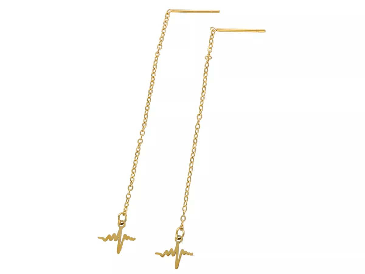 U1T82 KOLCZYKI STAL CHIRURGICZNA 1 PARA