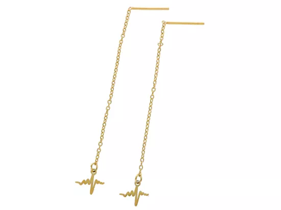 U1T82 KOLCZYKI STAL CHIRURGICZNA 1 PARA