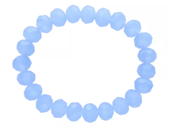 R1P50 BRANSOLETKA KRYSZTAŁKI 9,5mm NA GUMCE