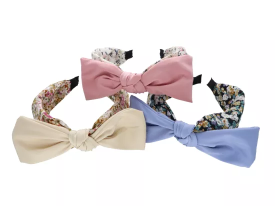 330371 OPASKA DO WŁOSÓW KOKARDA - 1 SZTUKA