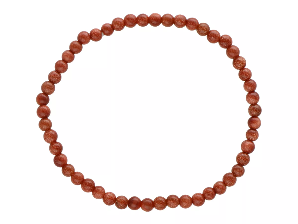 R2O72 BRANSOLETKA PIASEK PUSTYNI KULE 4 mm