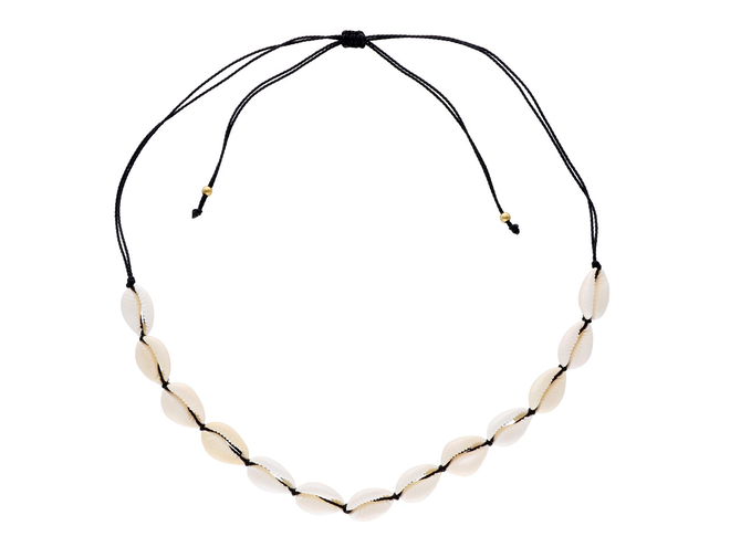 N2X69 NASZYJNIK CHOKER MUSZELKI