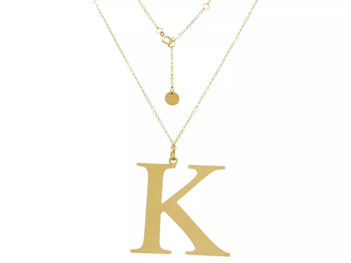 N2Z11 NASZYJNIK STAL CHIRURGICZNA - LITERKA 