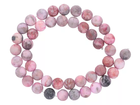 K6T95 RODONIT MATOWY KULE 8,5 mm - 1 SZNUR