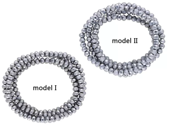 S1S88 KRYSZTAŁKI 3/2 mm - 1 SZNUR