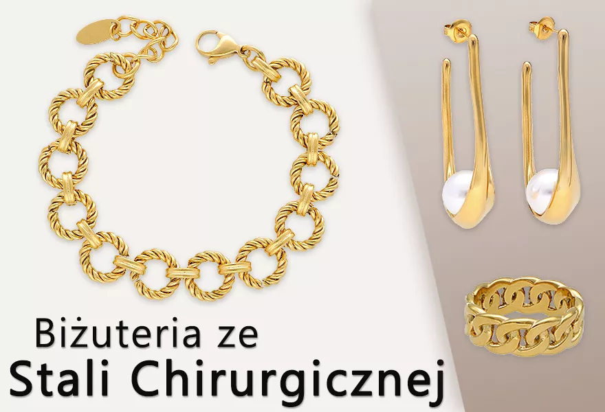 Biżutera ze stali chirurgicznej w hurtownii biżuterii Gal-Art